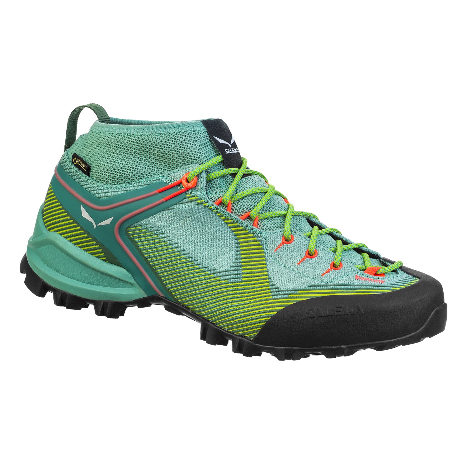 Zapatillas De Montaña Salewa Alpenviolet GORE-TEX® Mujer Verdes/Coral Mexico (FX3418692)